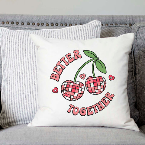Better Together Valentine's Day Pillow Cover
