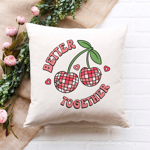 Better Together Valentine's Day Pillow Cover