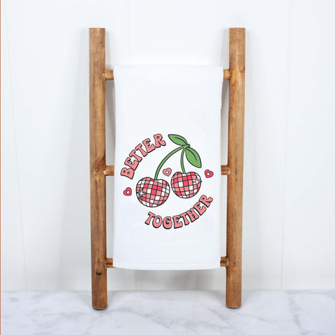 Better Together Valentine's Day Kitchen Towel