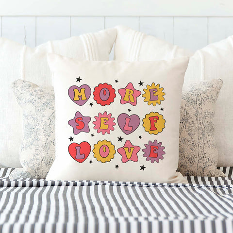 More Self Love Valentine's Day Pillow Cover