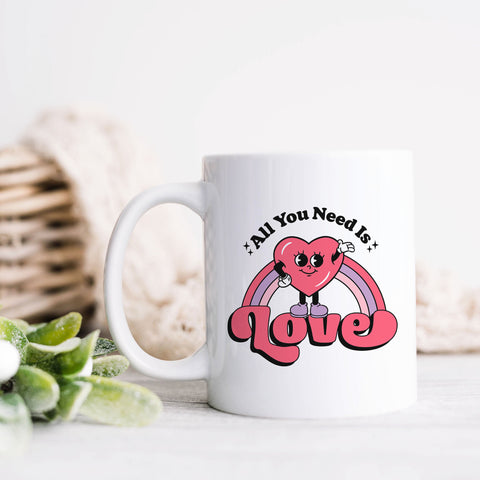 All You Need is Love Valentine's Day Mug