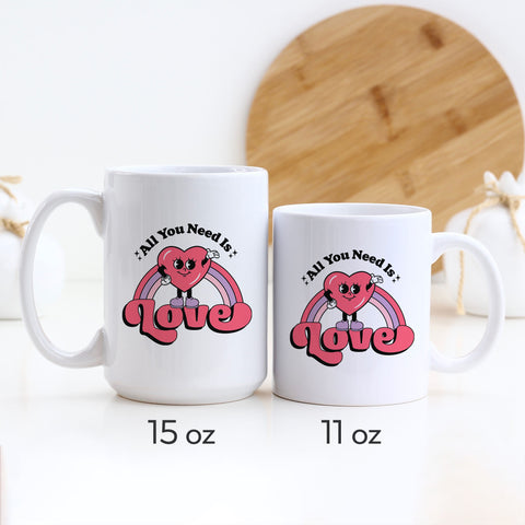 All You Need is Love Valentine's Day Mug