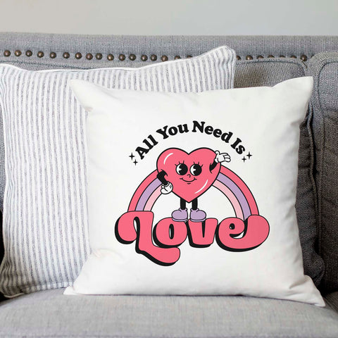 All You Need is Love Valentine's Day Pillow Cover