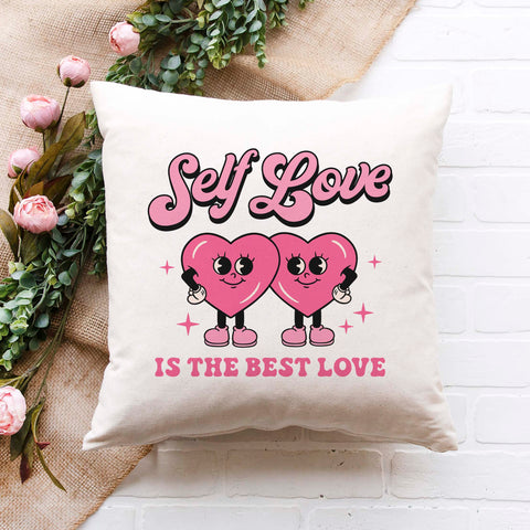 Self Love is the Best Love Pillow Cover