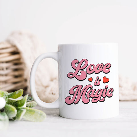 Love is Magic Valentine's Day Mug