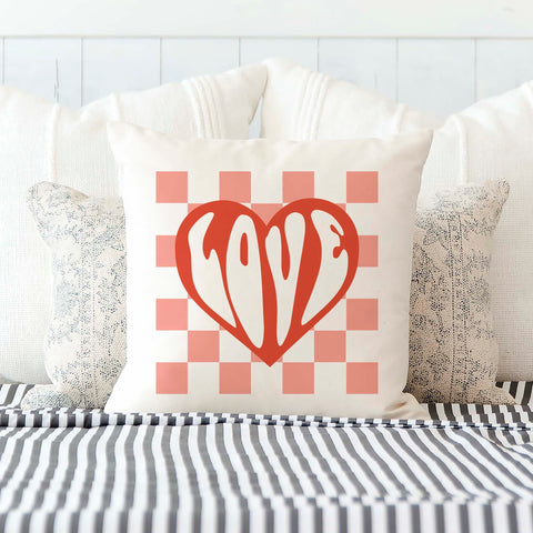 Love Valentine's Day Pillow Cover