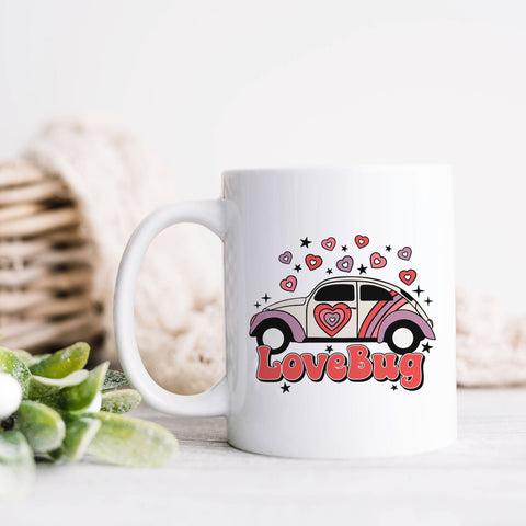 Love Bug Valentine's Day Mug