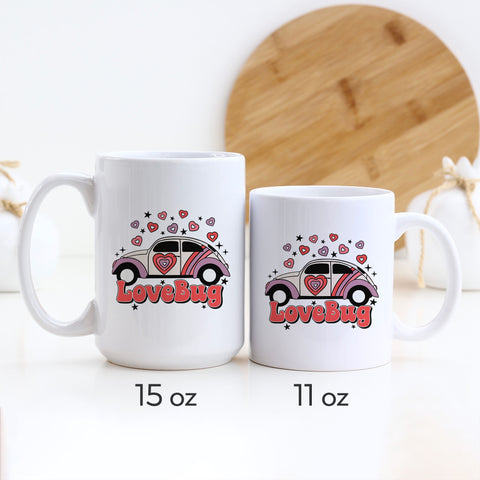 Love Bug Valentine's Day Mug