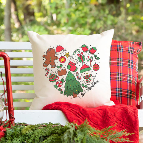 Christmas Design Pillow Cover