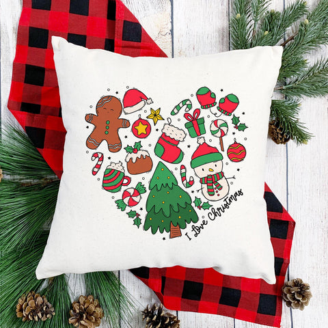 Christmas Design Pillow Cover