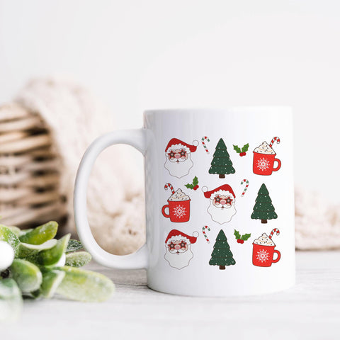 Santa Christmas Design Mug