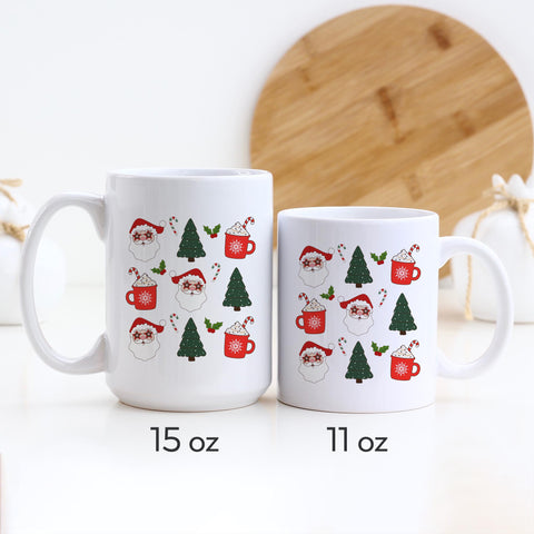 Santa Christmas Design Mug