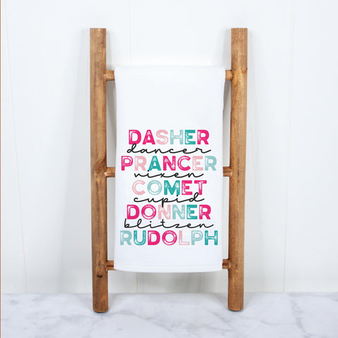 Reindeer Christmas Kitchen Towel