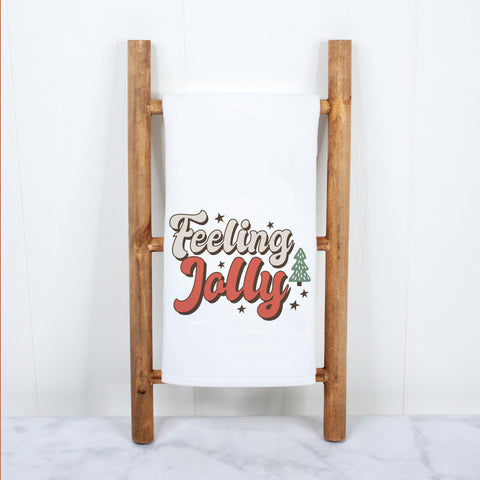 Feeling Jolly Christmas Kitchen Towel