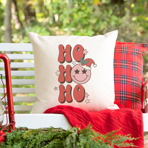 Ho Ho Ho Christmas Pillow Cover