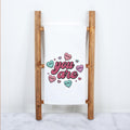 Candy Hearts Inspirational Kitchen Towel