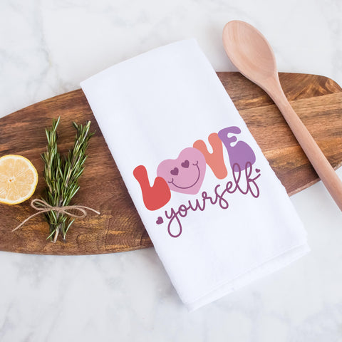 Love Yourself Kitchen Towel