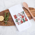 Holly Jolly Vibes Christmas Kitchen Towel