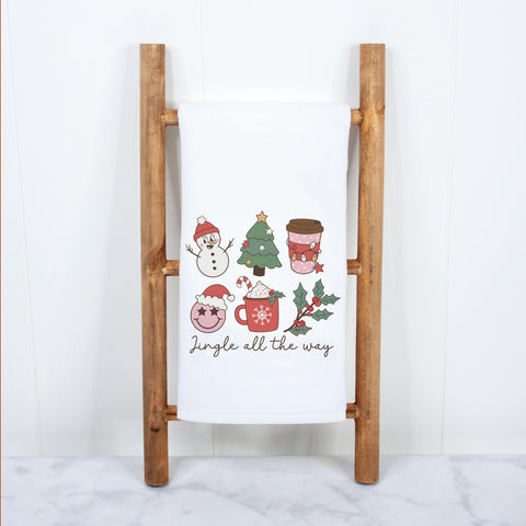 Jingle All the Way Christmas Kitchen Towel