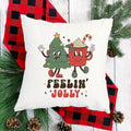 Feeling Jolly Christmas Pillow Cover