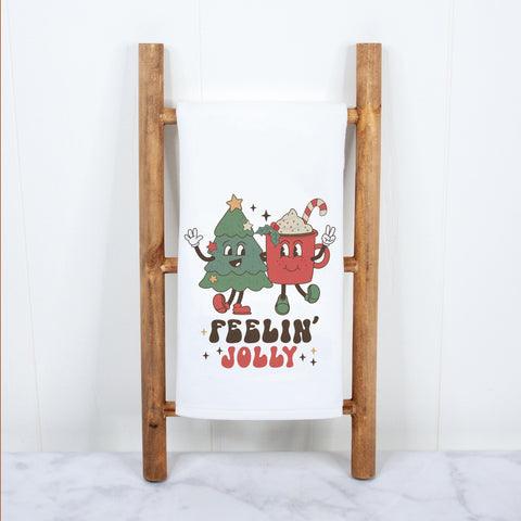 Feeling Jolly Christmas Kitchen Towel