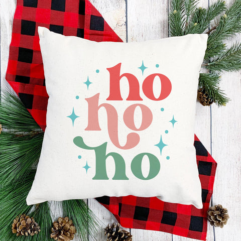Ho Ho Ho Christmas Pillow Cover