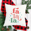 Fa La La Christmas Pillow Cover