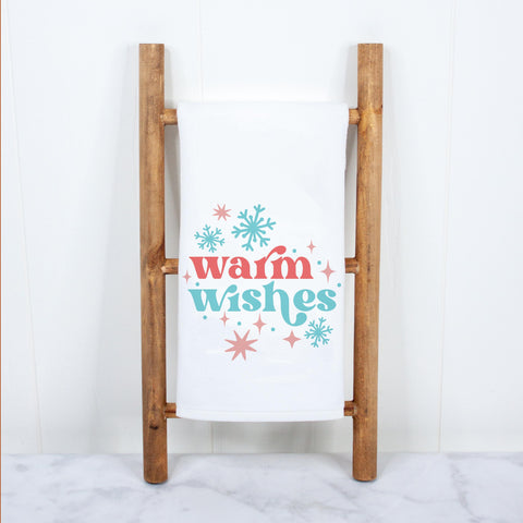 Warm Wishes Christmas Kitchen Towel