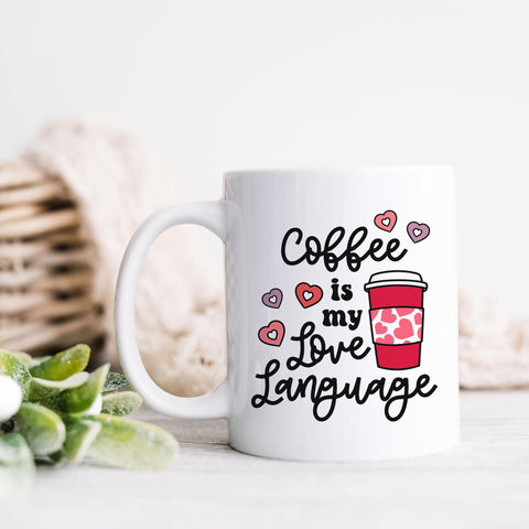 Coffee is My Love Language Mug