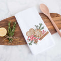 gingerbread christmas holiday kitchen hand towel