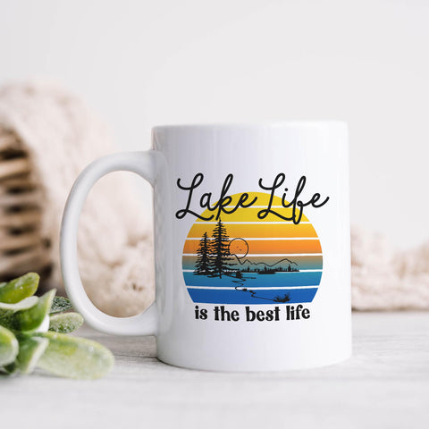 Lake Life is the Best Life Mug