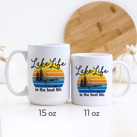 Lake Life is the Best Life Mug