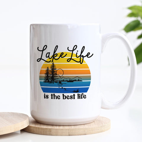 Lake Life is the Best Life Mug