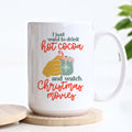 Hot Cocoa and Christmas Movies Retro Mug