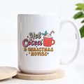 Hot Cocoa and Christmas Movies Ceramic Mug