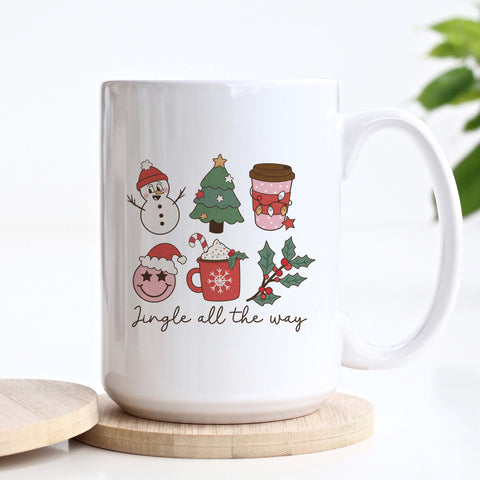 Jingle All The Way Christmas Ceramic Mug