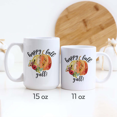 Happy Fall Y'all Mug