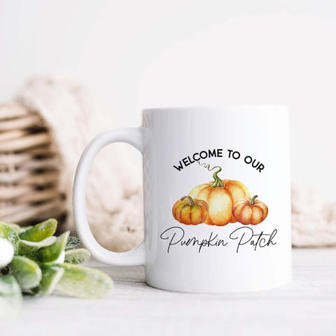 Welcome to Our Pumpkin Patch Fall Mug