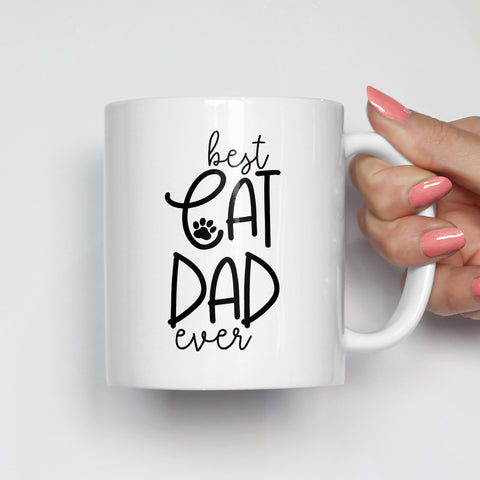 Best Cat Dad Ever Mug
