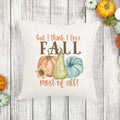 but I think I love fall most of all linen pillow cover, modern farmhouse home decor, boho home decor, cottage core home decor