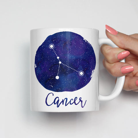 Cancer Zodiac Constellation Mug