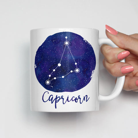 Capricorn Zodiac Constellation Mug