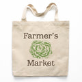 Farmer's Market Canvas Tote Bag