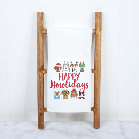 Happy Howlidays Christmas Kitchen Towel