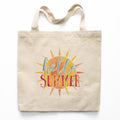 Hello Summer Canvas Tote Bag
