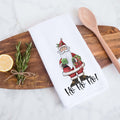 Ho Ho Ho Santa Decorative Christmas Holiday Kitchen Hand Towel