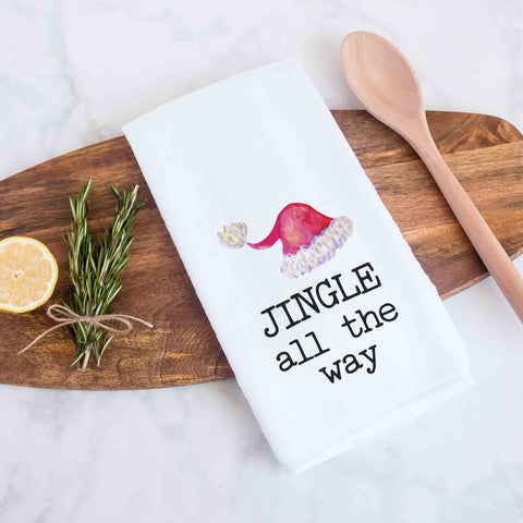 Jingle All The Way Christmas Kitchen Towel