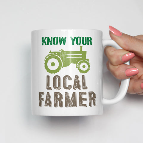 Know Your Local Farmer Farmer's Market Mug