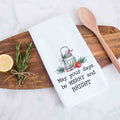 May Your Days Be Merry And Bright Christmas Kitchen Towel