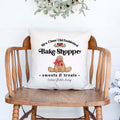 Mrs. Claus Old Fashioned Gingerbread Bake Shoppe Christmas Pillow Cover